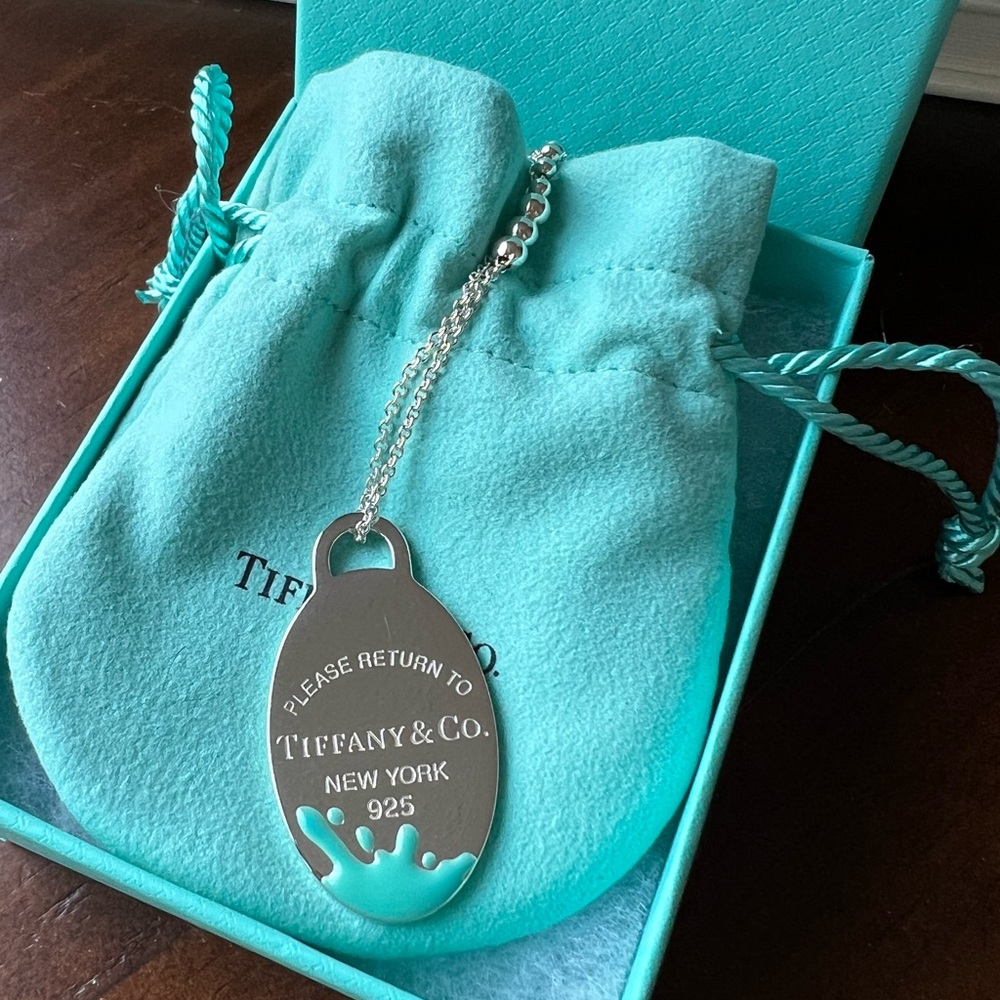 Tiffany & Co Tag Necklace